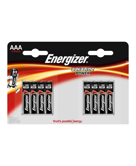 Picture of Energizer Alkaline Power İnce Kalem AAA 8 Li Pil  - LR03