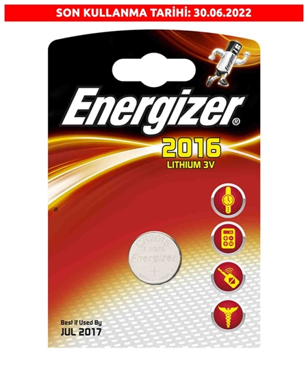 Picture of Energizer CR2016 Lıthıum S Tekli