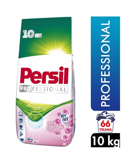 Picture of Persil Prosfessional Powder Laundry Detergent 66 Wash 10 KG Rose