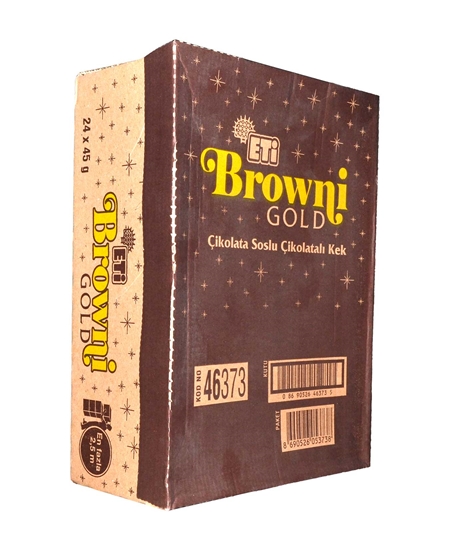 Picture of Eti Browni Gold Çikolata Soslu Çikolatalı Kek 45 gr X 24'lü Koli