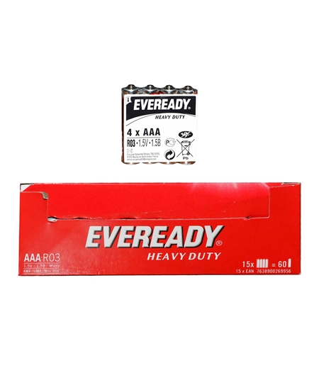 Picture of Eveready AAA 4'lü Poşet İnce Kalem Pil