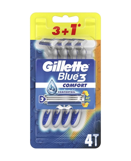gillette, gillette blue3, gillette blue3 comfort, gillette blue 3, blue 3, blue3