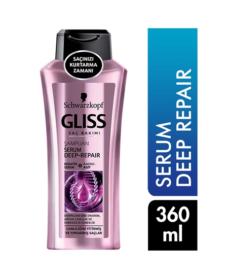 Picture of  Gliss Shampoo 360 ml Serum Deep Repair