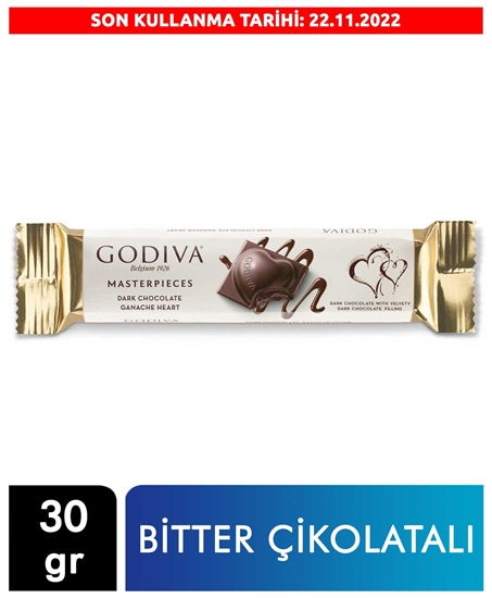 Picture of GODIVA BİTTE.GANAJ.ÇİK.BAR KALP 30Gx12x4