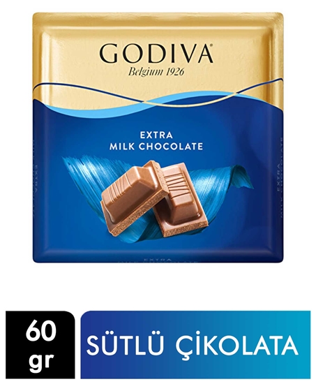 Picture of GODIVA BOL SÜTLÜ KARE ÇİK.60GRX6X6