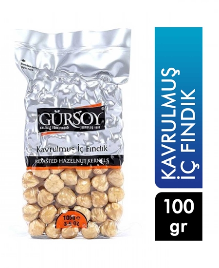 Picture of Gürsoy Kavrulmuş İç Fındık 100 gr Vakumlu