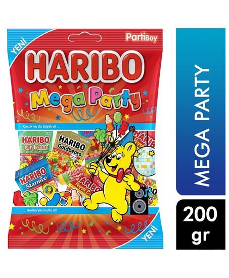 Picture of Haribo Mega Boy Karışık Şekerleme 200 gr