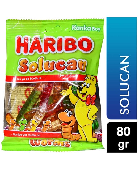 Picture of Haribo Jelly Bean 80 Gr Warms