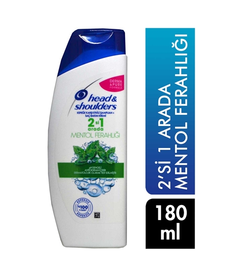 Picture of Head&Shoulders Shampoo 2in1 Anti-Dandruff 180 ML - Menthol