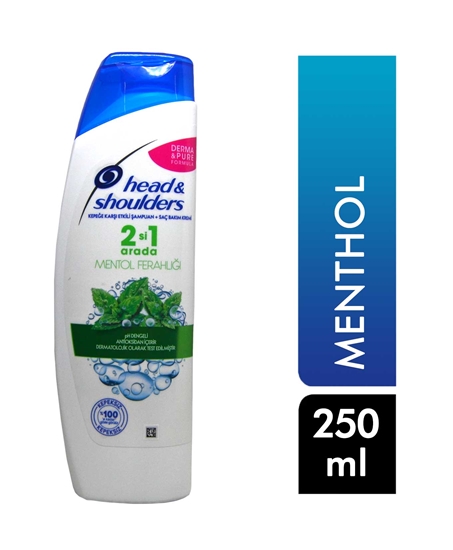 Picture of Head &Shoulders Shampoo 250 ml 2in1 Menthol Freshness