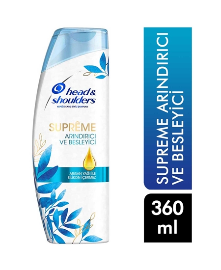 Picture of Head & Shoulders Supreme Purifying Nourishing Argan Oil Shampoo 360 ml