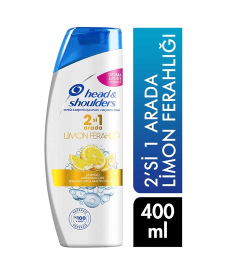 Picture of  Head&Shoulders Shampoo 2in1 400 Ml - Lemon Freshness