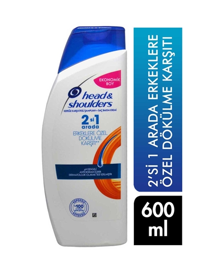 Picture of  Head & Shoulders Shampoo 600 ml 2 in 1 Special For Men Against Spills