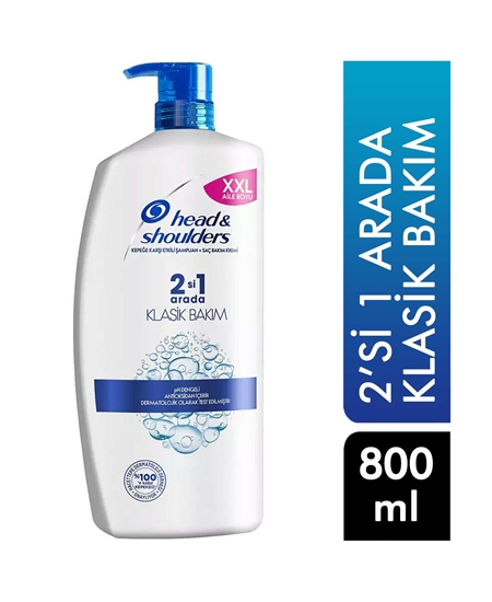 Picture of Head & Shoulders Shampoo 800 ml Pumped 2in1 Classic Care 