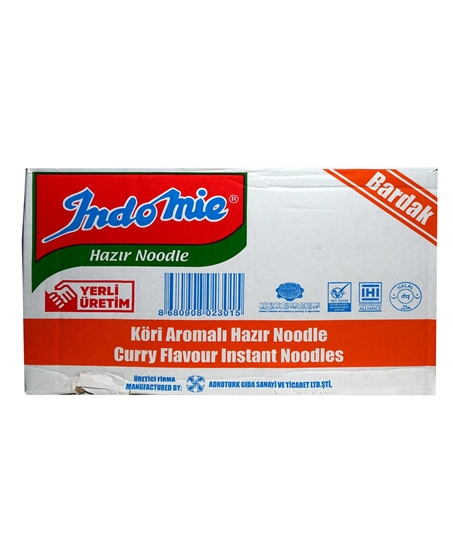 Picture of İndomie Köri Çeşnili Noodle 60 g X 24'lü Koli