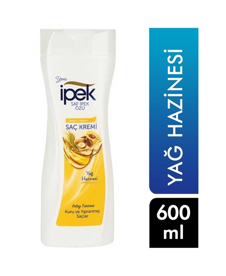 Picture of İpek Saç Kremi 600 ml Yağ Hazinesi