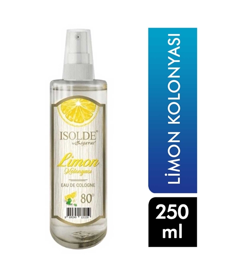 Picture of 80° Alkollü İsolde Limon Kolonyası Sprey PVC 250 ml