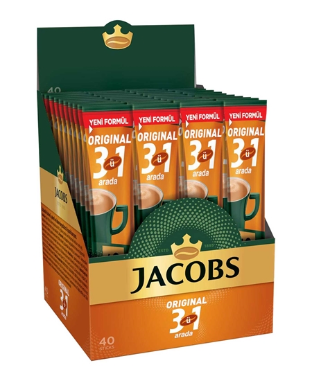 Picture of Jacobs Çözünebilir Kahve 40'lı Paket 3ü 1 Arada