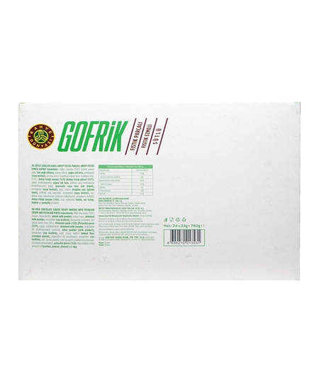 Picture of Kahve Dünyası Gofrik Antep Fıstıklı Sütlü Çikolata Kaplamalı Gofret 33 g X 24'lü Paket