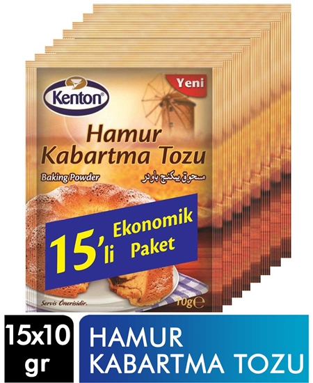 Picture of Kenton Hamur Kabartma Tozu 10 g X 15'li Paket X 90'lı Koli