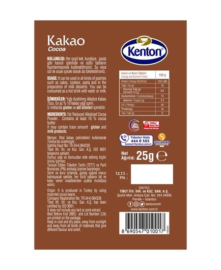 Picture of Kenton Kakao 25 g X 48'li Koli