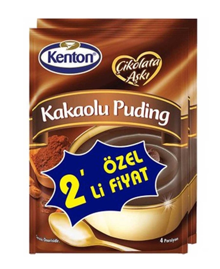 Picture of Kenton Puding Çikolata Aşkı Çikolatalı 2 Lİ (Promosyon)