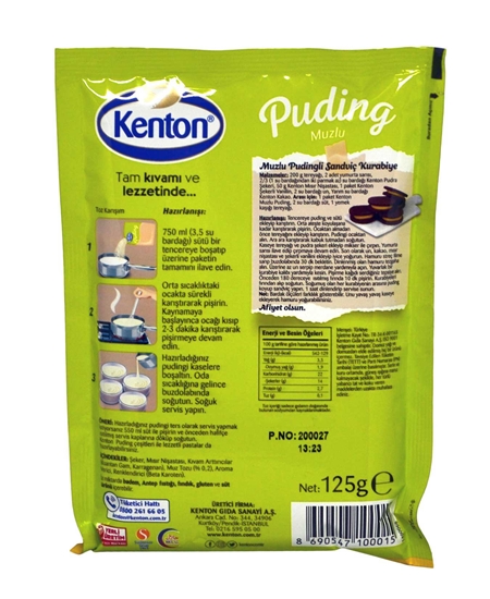 Picture of Kenton Puding 100 Gr Neşeli Tatlar Muzlu