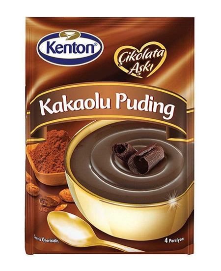 kenton, puding, pudink, tatlı, toz tatlı, hazır tatlı, tatlı malzemeleri, puding tozu, çikolatalı puding, kakaolu puding, puding satın al, toptan tatlı satın al, puding tarifi