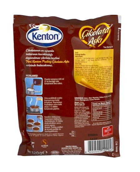 Picture of Kenton Pudding 120 g X 24 Pieces PAck Chocolate Love Cocoa