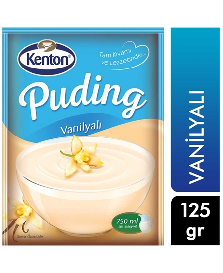 Picture of Kenton Puding 125 g X 24'lü Koli Vanilyalı