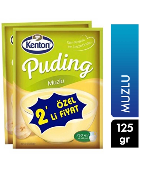 Picture of Kenton Puding Muzlu 125 gr 2 li Özel Fiyat