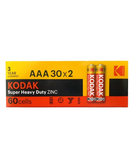 Picture of Kodak Heavy Duty ZINC AAA İnce Kalem Pil 60'lı Kutu