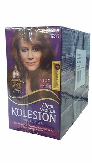 Picture of P-Koleston Kit Saç Boyası elegant kahve  6 35