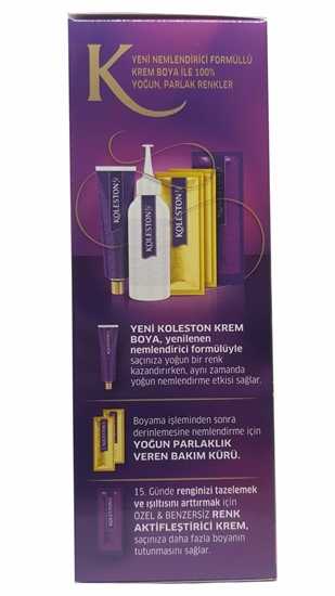 Picture of P-Koleston Kit Saç Boyası koyu kestane 3 4