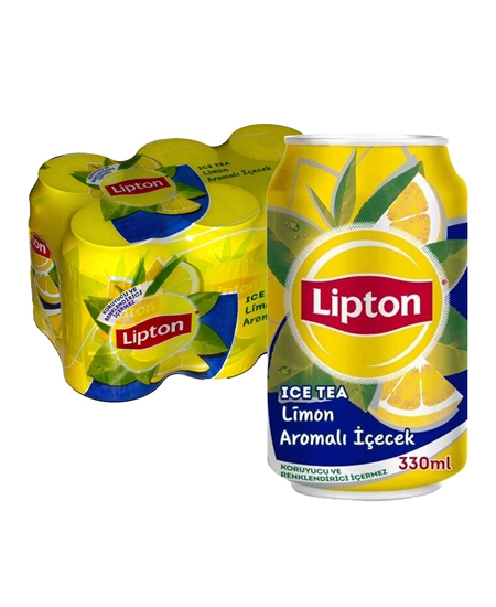 Picture of Lipton Ice Tea Limon Kutu 330 Ml x 6lı paket