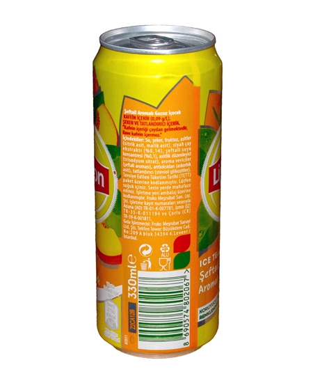 Picture of Lipton Ice Tea 330 ml X 6'lı Paket Şeftali