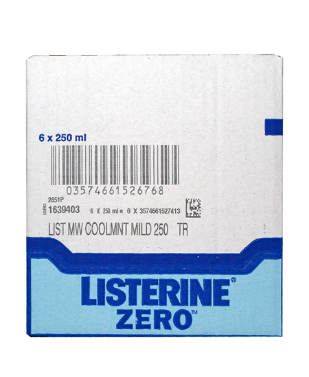 Picture of Listerine Ağız Bakım Suyu 250 ml Cool Mint Zero