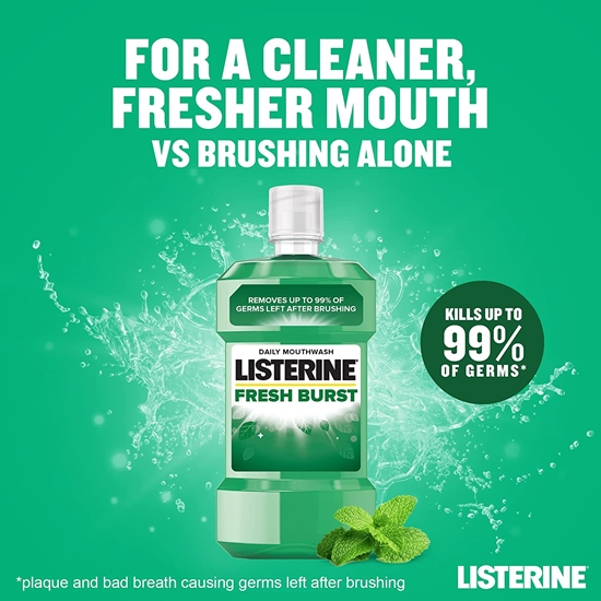 Picture of Listerine Ağız Bakım Suyu 250 ml Fresh Burst