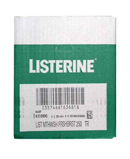 Picture of Listerine Ağız Bakım Suyu 250 ml Fresh Burst