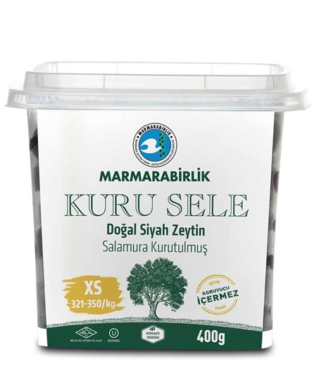 Picture of Marmara Birlik Kuru Sele Zeytin 400 gr (321-350)