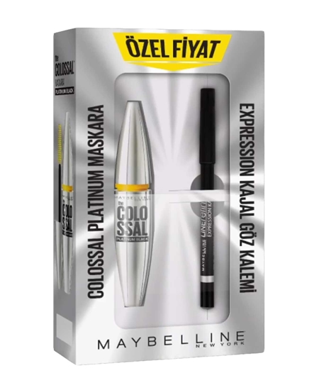 Picture of Maybelline Colossal Platinum Maskara + Göz Kalemi