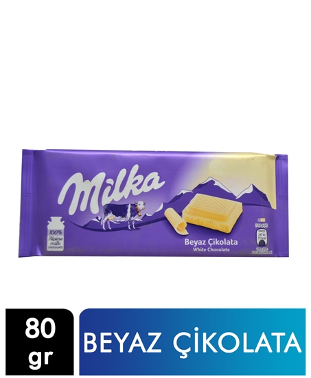 Picture of Milka Beyaz Çikolata 80 g X 24'lü Paket