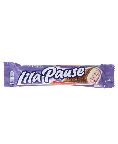 Picture of Milka Lila Pause Çilekli Çikolata 34 g X 25'li Paket