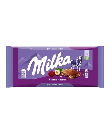 Picture of Milka Üzümlü Fındıklı Çikolata 80 gr