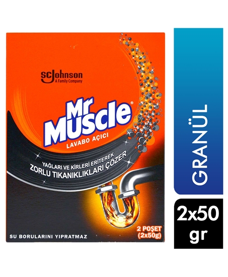 Picture of Mr. Muscle Granül Lavabo Açıcı 2 x 70 gr