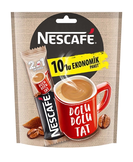 Picture of Nescafe 2 in 1 Pouch 10's