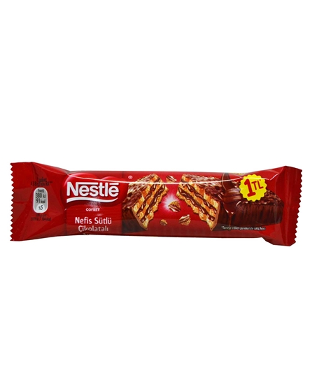 Nestle,Nestle Classic Sütlü Çikolatalı Çıtır Gofret 18 gr,çikolata,atıştırmalık ürünler,atıştırmalık,aburcubur,aburcubur çeşitleri,çikolata çıtır çikolata,sütlü çikolata,nestle çikolata fiyatları,toptan satın al,toptantr,toptan mağazacılık