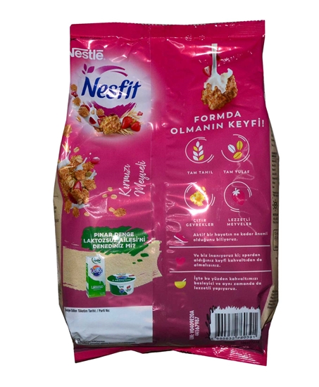 Picture of Nestle Nesfit Cereal and Rice Flakes 400 gr Kırmızı Meyveli