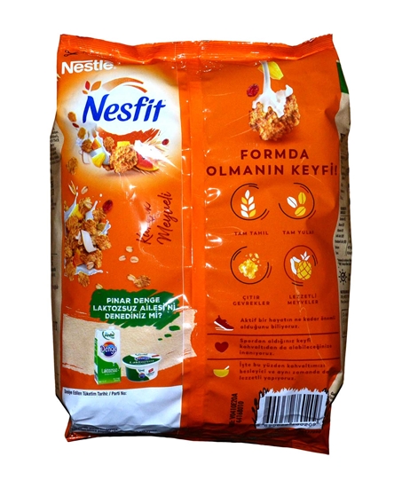 Picture of Nestle Nesfit Tam Tahıl ve Pirinç Gevreği 400 gr Karışık Meyveli