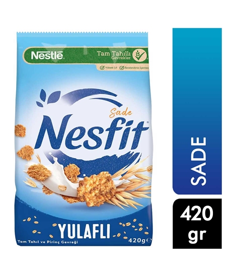 Picture of Nesfit Tam Tahıl ve Pirinç Gevreği 420 gr Yulaflı